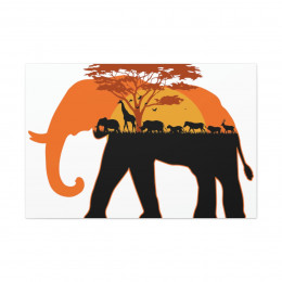 "Protect the Earth" Canvas Gallery Wrap - 12 Sizes - Environment