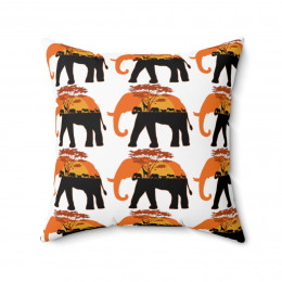 "Protect the Earth" Square Pillow - 4 Sizes - Smaller Print Decor